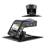 Jotekonoby HD mit K mit Dual-Kamera für Armaturenbrett, 20 LCD, 170 ° Weitwinkelobjektiv, G-Sensor, Loop-Aufnahme, integriertes Mikrofon, kompatibel mit 1080p Tf Auto