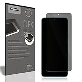 dipos FLEX Privacy Blickschutz-Folie matt passend für Honor 90 Schutzfolie mit 100% Display-Abdeckung, Fingerprint-Kompatibel, Case-Friendly, Full Cover, Sichtschutz Filter 2-Way