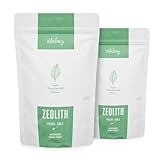 Vitabay Zeolith Pulver 1000g - Bis zu 95% Klinoptilolith - Klinoptilolith-Zeolith Ultrafein Klinoptilolith Zeolith Pulver 1kg - Naturzeolith Natur Zeolith Natur Zeolit Ziolithpulver Mikronisiert