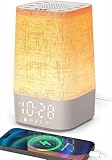 Tageslichtwecker mit 30 Naturgeräuschen,Wecker mit Licht...