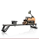 HAMMER Wasser-Rudergerät RowFlow 5.0 NorsK, edles Holz-Design, 20 Programme, innovativer Rudergriff