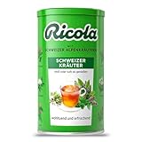 Ricola Instant Schweizer Kräuter-Tee heiß oder kalt, Teegetränk aus 13 Schweizer Bergkräutern, Instant-Getränkepulver Eistee, 1 x 200g