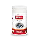 AUGEN PLUS AUGENVITAMINE KAPSELN MONATSPACKUNG mit LUTEIN 25mg + ZEAXANTHIN 10mg je Tagesdosis, BETA CAROTIN, ZINK, VITAMIN D3 + B12 - vegan glutenfrei laktosefrei Primedical 1 x 60 Kapseln