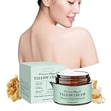 Beef Tallow Creme Skincare,Gesichtscreme Straffende Damen,Anti-Falten-Creme,Feuchtigkeitsspendend Pflegende Gesichtspflege Für Alle Hauttypen Geeignet-60g
