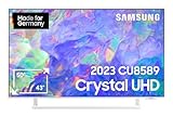 Samsung Crystal UHD CU8589 43 Zoll Fernseher (GU43CU8589UXZG, Deutsches Modell), Dynamic Crystal Color, AirSlim Design, Crystal Prozessor 4K, Smart TV [2023]