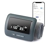 Digitales Oberarm Blutdruckmessgerät, Manschettengröße 22-32 cm, HD-Hintergrundbeleuchtung, Dual‑User, 2 x 99 Speicherplätze, 4-Farbiges Display, Automatische Blutdruck mit Arrhythmie-Erkennung