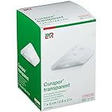 CURAPOR transparent 7 x 5 cm, Chirurgischer Wundverband, steril, 50er Pack