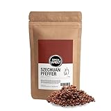 Spicy Welt Szechuan Pfeffer Rot Ganz (250g) – Sichuanpfeffer Hua Jiao für Wok, Asiatische Küche, Marinaden, Nudeln und Würzmischungen | Aromatisch, Kribbelnd, Zitronig | 100% Naturrein, Ohne Zusätze