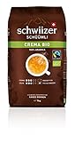 Schwiizer Schüümli Crema Bio Bohnenkaffee 1kg - Intensität 3/5 - Fairtrade, Kapsel