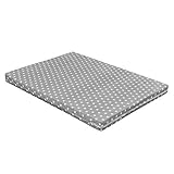 Baby Delux Laufgittermatratze 75x100 cm Matratze für Laufgitter Laufstall Grey Stars