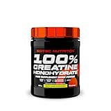Scitec Nutrition 100% Creatine Monohydrate - Vegan - 3g pro Portion - Nahrungsergänzungsmittel Getränkepulver - 300 g, Minze-Limette