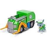 PAW Patrol, Recycling-Fahrzeug mit Rocky-Figur (Basic Vehicle/Basis Fahrzeug), Spielzeugauto, ab 3 Jahren