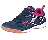 Lico Unisex Airsoft Indoor Hallenturnschuh, Marine Pink Weiß, 41 EU