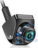 Vtopek Rückfahrkamera AHD 1080P Rückfahrkamera Auto 360° Drehbar Auto Rückfahrkameras Nachrüsten 170° Weitwinkel Nachtsicht IP69 wasserdichte Universal NTSC Rückkamera für Wohnmobil SUV Pickup Van