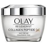 Olay Collagen Peptide 24 Tagescreme (50 g) mit Kollagen-Peptiden und Vitamin B3, Gesichtscreme Damen, Starke, Feuchtigkeitsspendend für Strahlende Haut, ohne Parfum