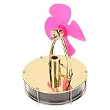 HOSEONFN für Stirling Motor, für wissenschaft liches physikalisches Modell, Lila, einfache Bedienung, geräuscharm, pädagogisches Spielzeug, Physik-Lernhilfe, Schreibtisch dekor,