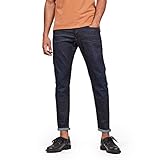 G-Star Herren 3301 Regular Tapered Jeans, Blau (dk aged 51003-7209-89), 34W / 34L