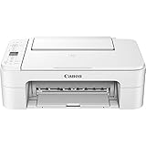 Canon PIXMA TS3351 Farbtintenstrahl-Multifunktionsgerät (Drucken, Scannen, Kopieren, 3, 8 cm LCD Anzeige, WLAN, Print App, 4.800 x 1.200 DPI) Weiss