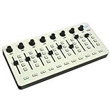 M-Vave SMC-Mixer – Kabelloser Bluetooth-MIDI-Controller/Mixer mit 8 Encodern, Batterie- und USB-betrieben