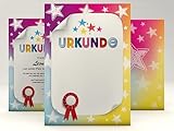 Urkundenpapier 'Best Kids' | für Kinder und Jugendliche | für Urkunden Zertifikate | DIN A4 190g/qm | kostenlose Druckvorlagen | certificate paper | Blanko Urkunde (10)