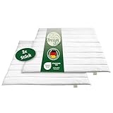 DREAMSTAR Eco 2er Set Sommer Bettdecken | leichte Steppdecken ideal für den Sommer | waschbar 40 Grad | Allergiker geeignet | 100% Mikrofaser | Öko-TEX® | Sommerbettdecke | 135 x 200 cm