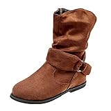Generisch Gummistiefel Damen Cowboystiefel Retro Stiefel Stiefeletten Mode Schuhe Atmungsaktive Kurze Hohe Damenstiefel Wasserdicht Reitstiefel Mädchen Sommerstiefel 37~42(Yellow, 40)