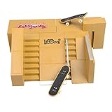 Wayin Fingerspielzeug Skateboards Skatepark Kit Rampenteile Fingerboard Mini Finger Skateboard Griffbretter Ultimative Parks