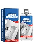 Fliesenreparaturset Weiß, Reparaturset für Fliesen, 50ML