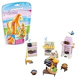 PLAYMOBIL Schlossküche & Prinzessin Sunny Set - Kreativer Spielspaß für kleine Royals