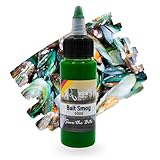 Zite Fishing Bait Smog UV-Aktiv - 50ml Lockmittel für Karpfen-Köder in 5 verführerischen Aromen von Ananas bis Vanille - Idealer Lockstoff für Boilies, Mais, Pellets & Mehr (Muschel/Halibut)