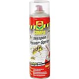 COMPO Wespen Power-Spray, Inkl. Power-Düse, Wespenspray zur Wespen-Abwehr, Sofort- und Langzeitwirkung, 500 ml