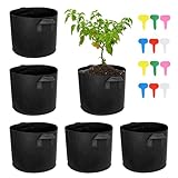 KBIBCK 6 Stücke Pflanzsack, 3 Gallonen Pflanztasche, 12L...