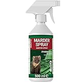 BMUT 500ml Marderspray für Auto, Dachboden & Garage, Sofort & Langfristig, Marderschreck & Marderabwehr