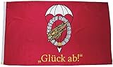 MFH Fahne, Fallschirmjäger, Polyester, Gr. 90 x 150 cm