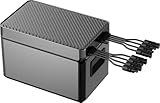 Plug-and-Play Energiespeicher mit EMS – Erweiterbar von 1 kWh bis 6 kWh – Kompatibel mit 99 % Balkonkraftwerken – LiFePO4 – WiFi – 15 Jahre Lebensdauer (6144Wh)