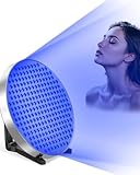 Solarium für Zuhause,460NM Tragbare Rund Bräunungslampe...
