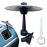 Emdvsco Auto-Trommel – Fahrzeugmontiertes Entlüftungs-Trommel-Instrument – verstellbare Musik-Gadgets für Unterhaltung, Entspannung, Musikliebhaber, Frauen, Fahrzeug, SUV, LKW,