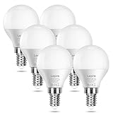 Lepro E14 LED Lampe, 6er-Pack, 4.9W 470 Lumen Glühbirne,entspricht 40W Glühlampe, 2700 Kelvin Warmweiß, P45 180° Abstrahlwinkel Energiesparlampe