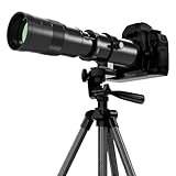 BENOISON Teleobjektiv für Sony E, 420-800mm Zoomobjektiv, Manueller Fokus (MF) für Sony A7C A7R A7S A7 A9 A6700 A6600 A6500 A6400 A6300 A6100 A6000 A5100 A5000 NEX-7 NEX-6 NEX-5 ZV-E10 (für Sony E)