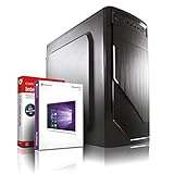 AMD Quad-Core 3.80 GHz Business Office Multimedia Computer | Athlon X4 950 4x3.80 GHz | 16GB DDR4 | 256GB SSD | 250GB | DVD±RW | USB 3 | Windows 11 | WLAN | MS Office #6769