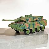 RC ferngesteuerter German Leopard 2A7 Panzer-Kampfwagen mit Fernsteuerung und integr. Akku, Hochwertiges und robustes Tank-Fahrzeug, Militär-Spielzeug, Modellbau Panzerwagen für Kinder und Erwachsene
