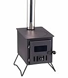 Fumio Kompakter Cube Zeltofen Campingofen Campingheizer Holz...
