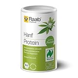 Raab Vitalfood Bio Hanf-Protein 500 g, rein pflanzlich, Protein-Pulver mit 49 % Protein, Hanf-Mehl, Eiweiß-Shake, vegan, glutenfrei