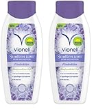Vionell Intimwaschlotion Frauen Scentsitive Scents, Mit Aloe Vera, Ganztägige Frische, Hypoallergen, Fliederblüte Duft, 250 ml (Packung mit 2)
