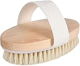 URAQT Trockenbürste, Rückenbürste Massagebürste Körperbürste Body Dry Brush Bürsten mit natürliche Borsten für Peeling Massage Verbessern die Durchblutung Cellulite