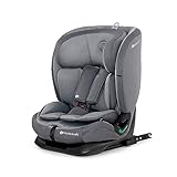 Kinderkraft ONETO3 I-SIZE 76-150 cm Kindersitz 9-36 kg, Kinderautositze mit isofix, Einstellung der Kopfstütze, spezielle Sicherheitssysteme, 5 punkt gurte, Einsatz im set, Grau