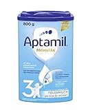 Aptamil Pronutra 3 – Folgemilch nach dem 10. Monat, Mit DHA & ARA, Ohne Palmöl, Babynahrung, Milchpulver, 1x 800 g