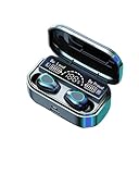 Noise Cancelling Ohrhörer 2024 TWS Drahtlose Kopfhörer 3500mAh Ladebox Stereo 5.2 Bluetooth-Kopfhörer In-Ear-Ohrhörer Freisprecheinrichtung Headset Für Xiaomies Bluetooth Kopfhörer(VIP 3500mAh Black)