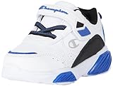 Champion Wave Pu B Td Sneakers, Bianco Nero Blu Ww002, 23 EU