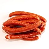 Käsekrainer | Käse Knacker | Käsewurst nach Debrecziner Art | Krainer Wurst mit Käse gefüllt | Snackwurst | Mettwurst geräuchert mit Emmentaler | 8x 80g